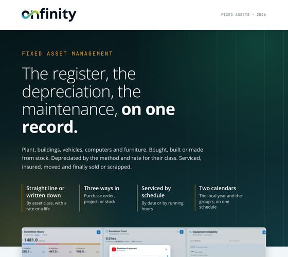Cover of the brochure: Fixed assets