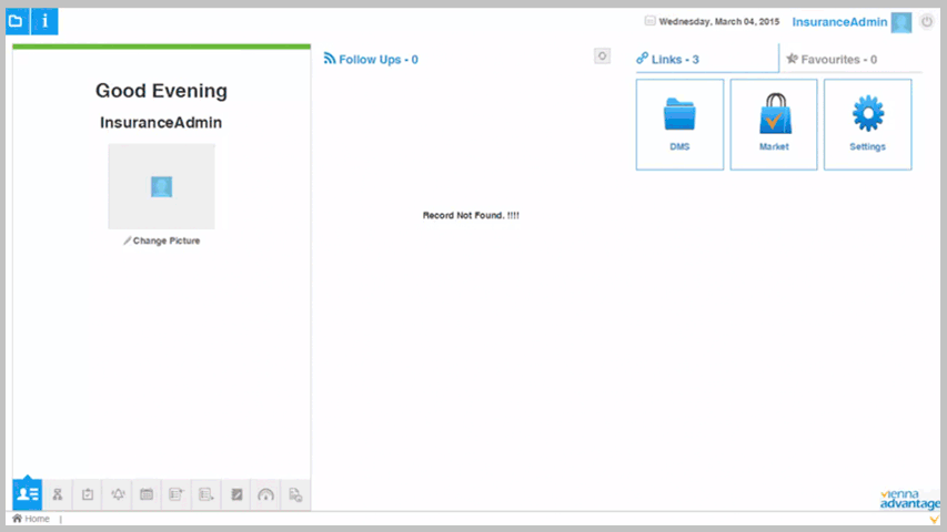 Home-Screen-Sections-VIENNA-Advantage-Document-Management-Solution