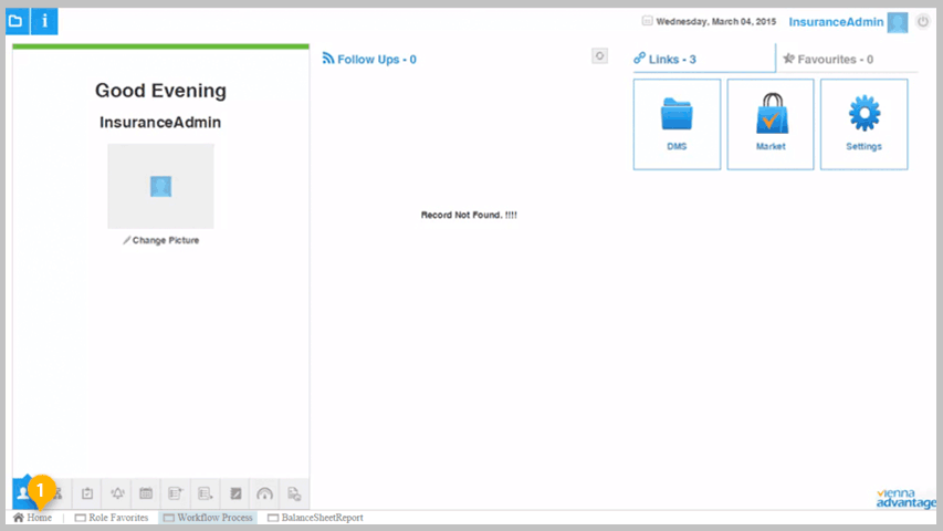 Task-Bar-VIENNA-Advantage-Document-Management-Solution