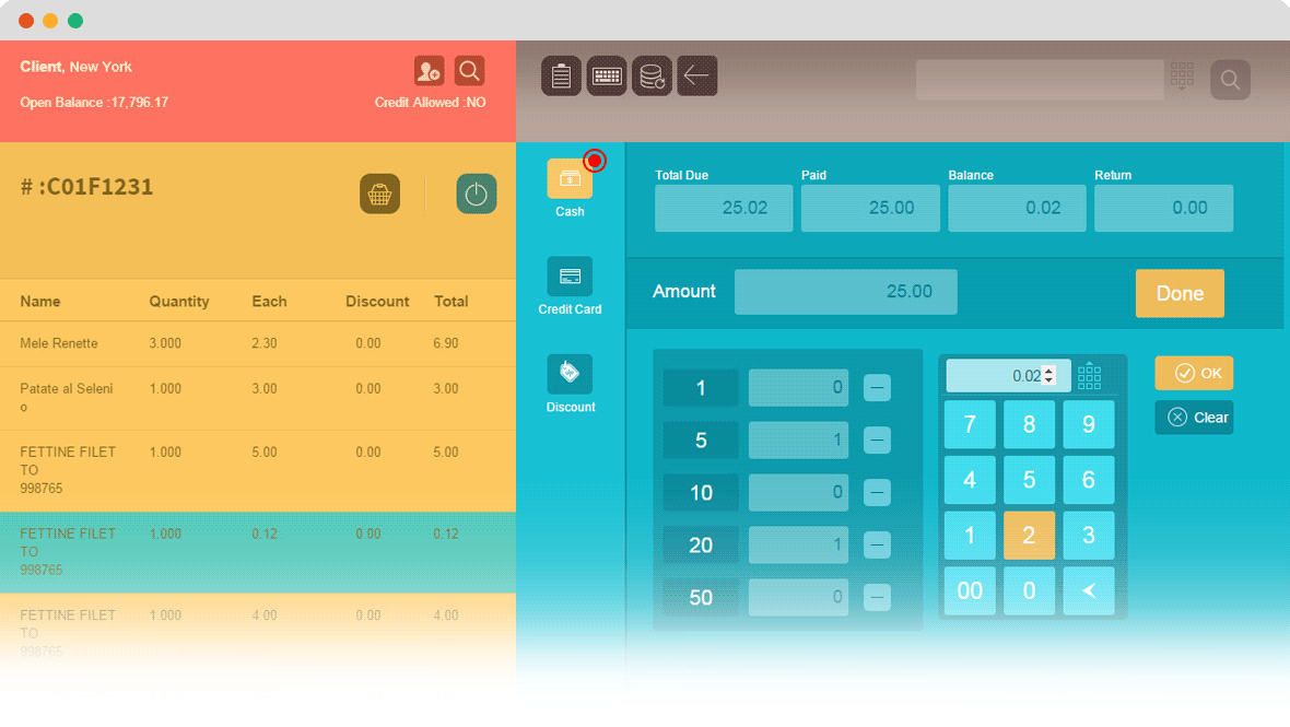 checkout pos